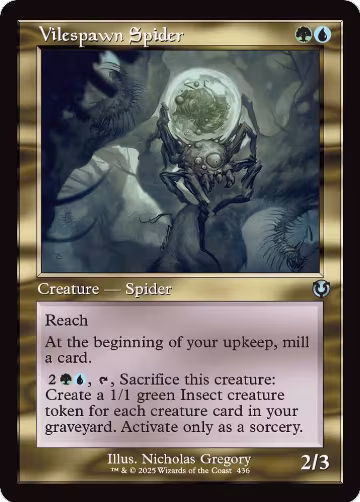 Vilespawn Spider (Retro Frame) (436), Innistrad Remastered — Magic card price