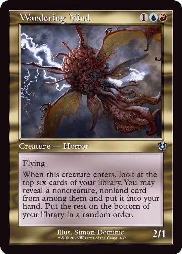 Wandering Mind (Retro Frame) (437), Innistrad Remastered — Magic card price