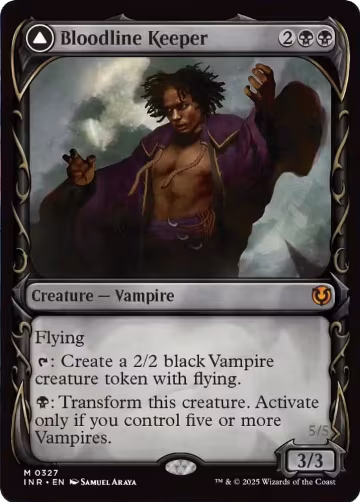 Bloodline Keeper (Showcase) (327), Innistrad Remastered — Magic card price
