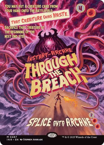 Through the Breach (Showcase) (487), Innistrad Remastered — Magic card price