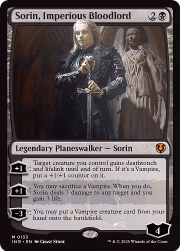 Sorin, Imperious Bloodlord (133), Innistrad Remastered — Magic card price