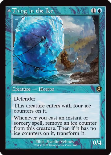 Thing in the Ice (Retro Frame) (460), Innistrad Remastered — Magic card price