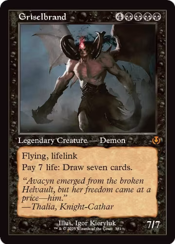 Griselbrand (Retro Frame) (381), Innistrad Remastered — Magic card price