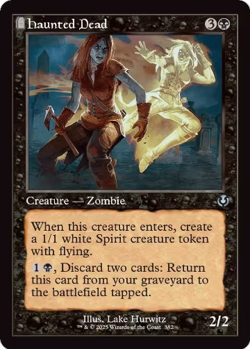 Haunted Dead (Retro Frame) (382), Innistrad Remastered — Magic card price