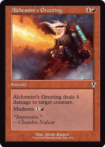 Alchemist's Greeting (Retro Frame) (393), Innistrad Remastered — Magic card price