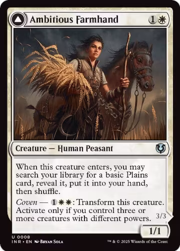 Ambitious Farmhand (8), Innistrad Remastered — Magic card price