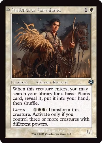 Ambitious Farmhand (Retro Frame) (448), Innistrad Remastered — Magic card price