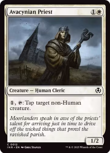 Avacynian Priest (12), Innistrad Remastered — Magic card price