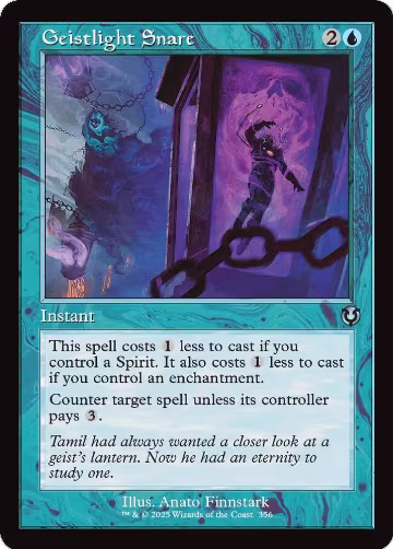 Geistlight Snare (Retro Frame) (356), Innistrad Remastered — Magic card price