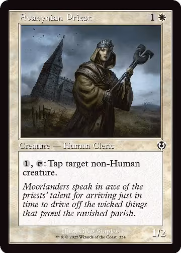 Avacynian Priest (Retro Frame) (334), Innistrad Remastered — Magic card price