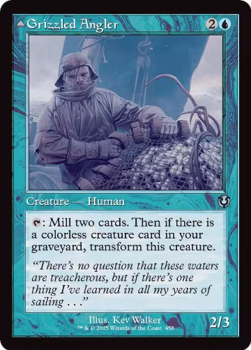 Grizzled Angler (Retro Frame) (458), Innistrad Remastered — Magic card price