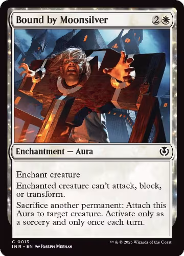 Bound by Moonsilver (13), Innistrad Remastered — Magic card price