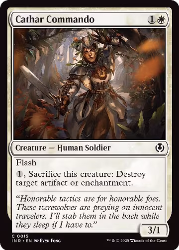 Cathar Commando (15), Innistrad Remastered — Magic card price