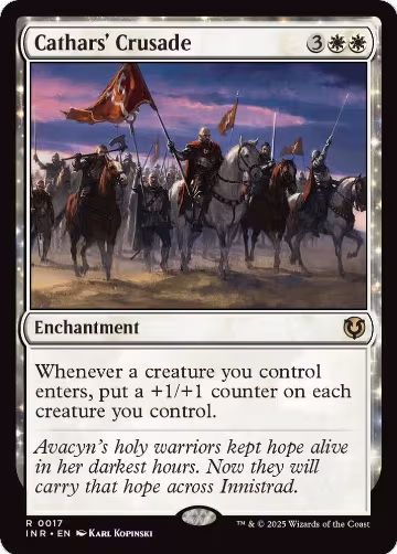 Cathars' Crusade (17), Innistrad Remastered — Magic card price