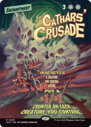 Cathars' Crusade (Showcase) (483), Innistrad Remastered — Magic card price