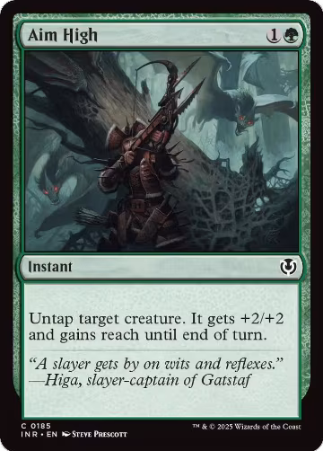 Aim High (185), Innistrad Remastered — Magic card price