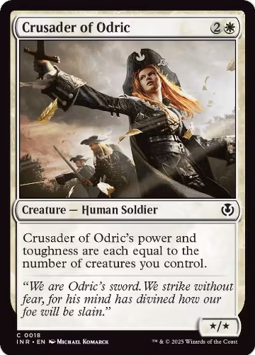 Crusader of Odric (18), Innistrad Remastered — Magic card price