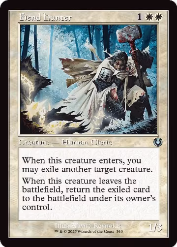 Fiend Hunter (Retro Frame) (340), Innistrad Remastered — Magic card price