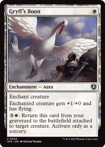 Gryff's Boon (25), Innistrad Remastered — Magic card price