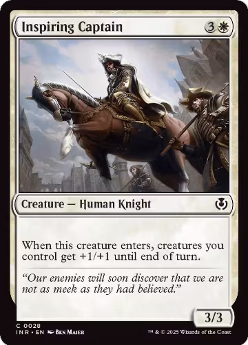 Inspiring Captain (28), Innistrad Remastered — Magic card price