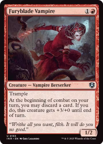 Furyblade Vampire (155), Innistrad Remastered — Magic card price