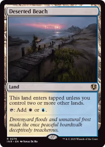 Deserted Beach (276), Innistrad Remastered — Magic card price