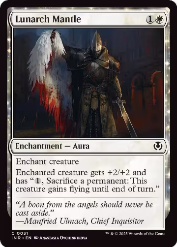 Lunarch Mantle (31), Innistrad Remastered — Magic card price
