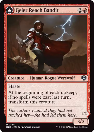 Geier Reach Bandit (156), Innistrad Remastered — Magic card price