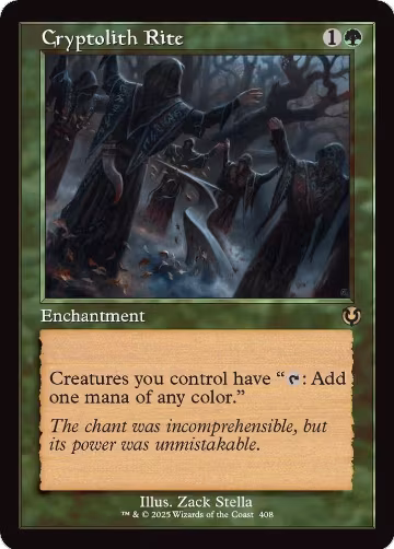Cryptolith Rite (Retro Frame) (408), Innistrad Remastered — Magic card price