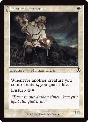 Lunarch Veteran (Retro Frame) (450), Innistrad Remastered — Magic card price