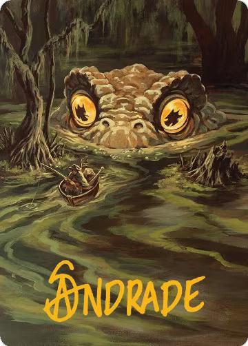 The Gitrog Monster Art Card (Gold-Stamped Signature) (25) — card price