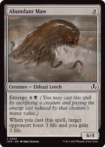Abundant Maw (1), Innistrad Remastered — Magic card price