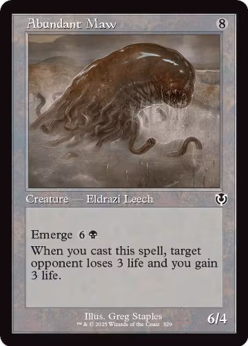Abundant Maw (Retro Frame) (329), Innistrad Remastered — Magic card price