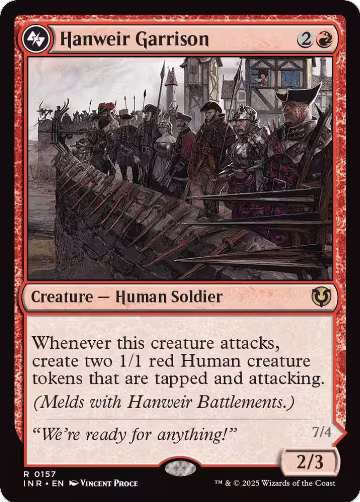 Hanweir Garrison (157), Innistrad Remastered — Magic card price