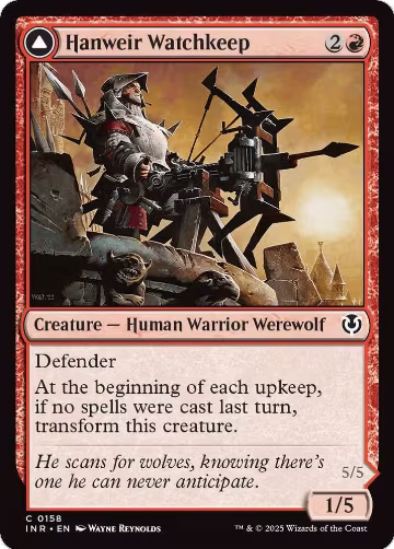 Hanweir Watchkeep (158), Innistrad Remastered — Magic card price