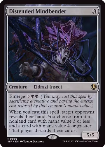 Distended Mindbender (3), Innistrad Remastered — Magic card price
