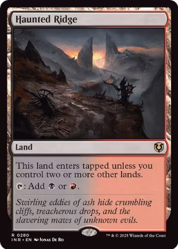 Haunted Ridge (280), Innistrad Remastered — Magic card price