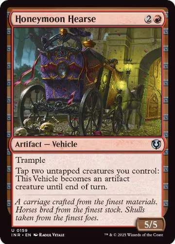 Honeymoon Hearse (159), Innistrad Remastered — Magic card price