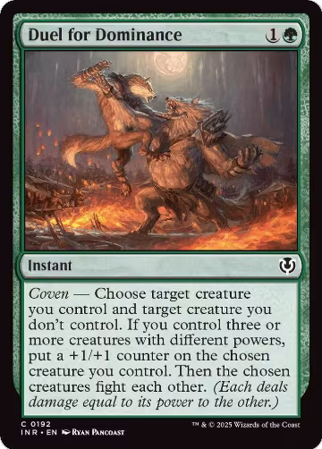 Duel for Dominance (192), Innistrad Remastered — Magic card price