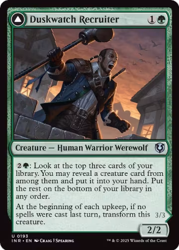 Duskwatch Recruiter (193), Innistrad Remastered — Magic card price