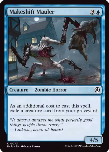 Makeshift Mauler (73), Innistrad Remastered — Magic card price