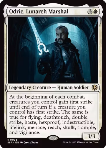 Odric, Lunarch Marshal (36), Innistrad Remastered — Magic card price