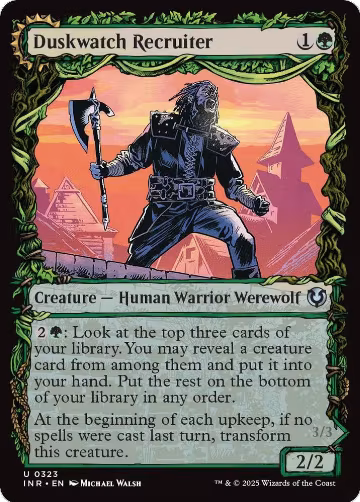 Duskwatch Recruiter (Showcase) (323), Innistrad Remastered — Magic card price