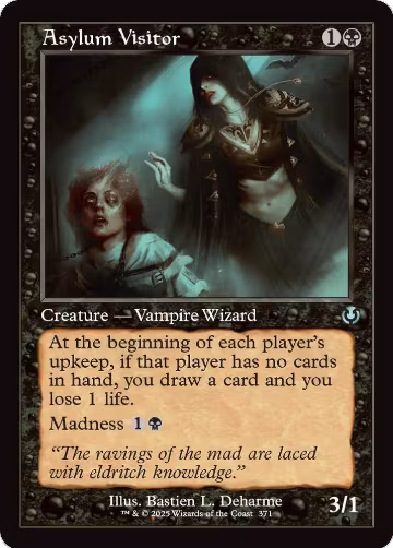 Asylum Visitor (Retro Frame) (371), Innistrad Remastered — Magic card price