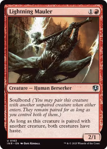 Lightning Mauler (163), Innistrad Remastered — Magic card price