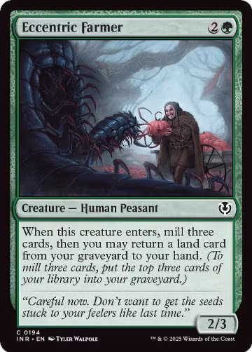 Eccentric Farmer (194), Innistrad Remastered — Magic card price