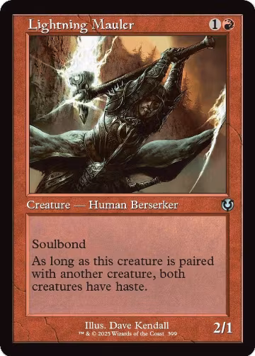 Lightning Mauler (Retro Frame) (399), Innistrad Remastered — Magic card price