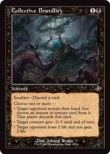 Collective Brutality (Retro Frame) (375), Innistrad Remastered — Magic card price
