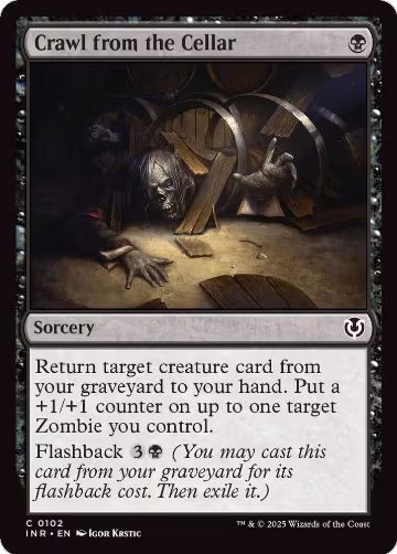 Crawl from the Cellar (102), Innistrad Remastered — Magic card price