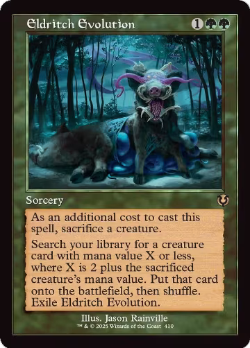 Eldritch Evolution (Retro Frame) (410), Innistrad Remastered — Magic card price